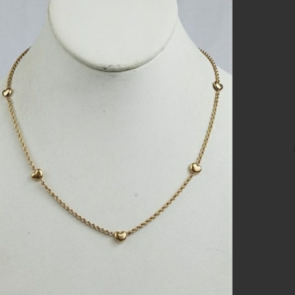 14k Heart Necklace - Picture 2 of 5